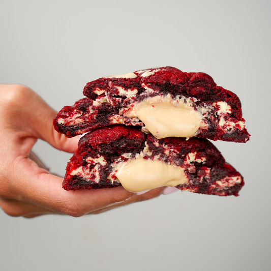 White Hazelnut Red Velvet